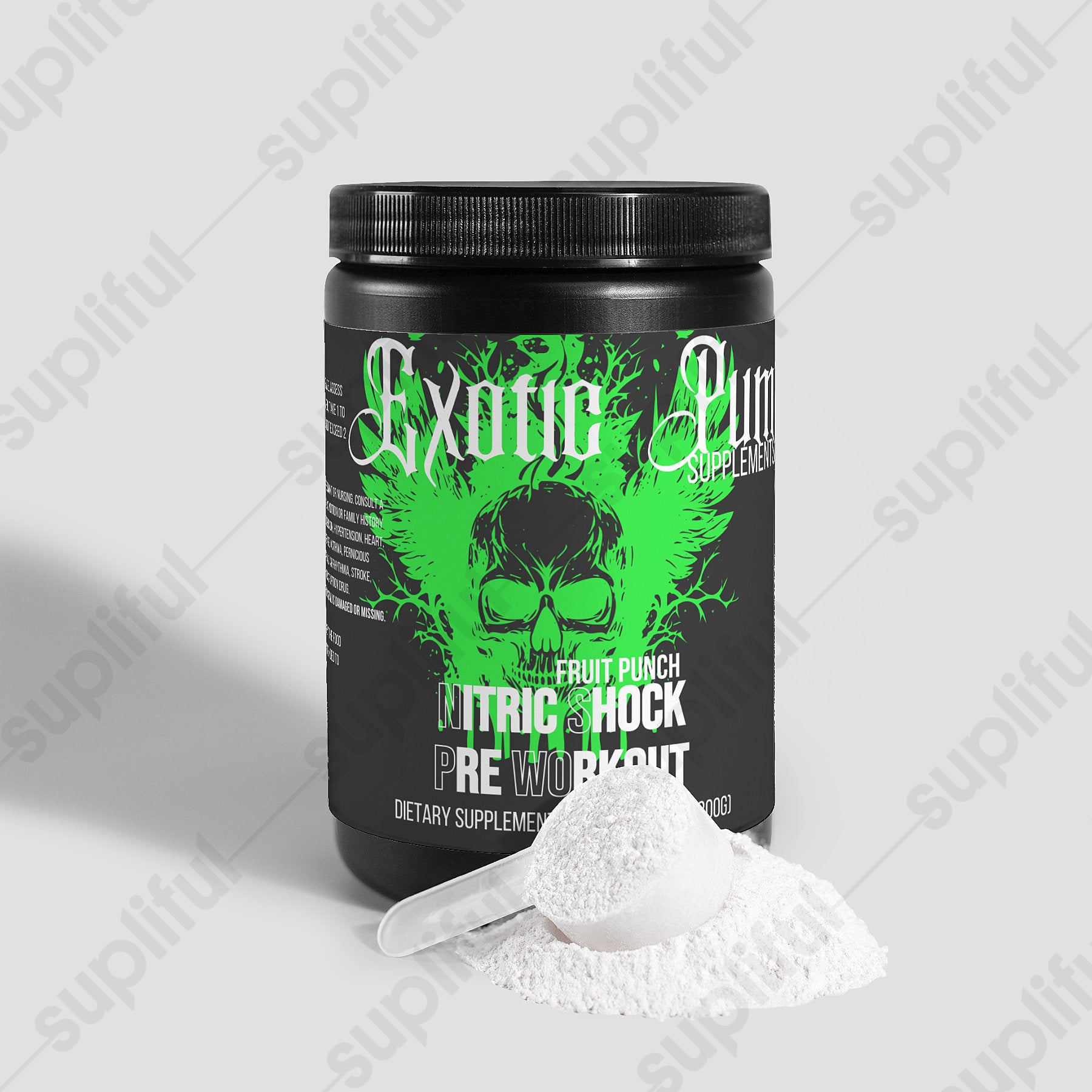 Nitric Shock Pre-Workout Powder (Fruit Punch)