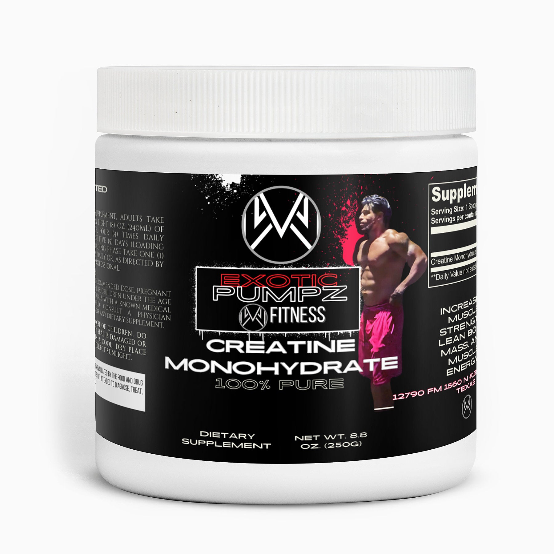Exotic Pumpz Pure Power Creatine