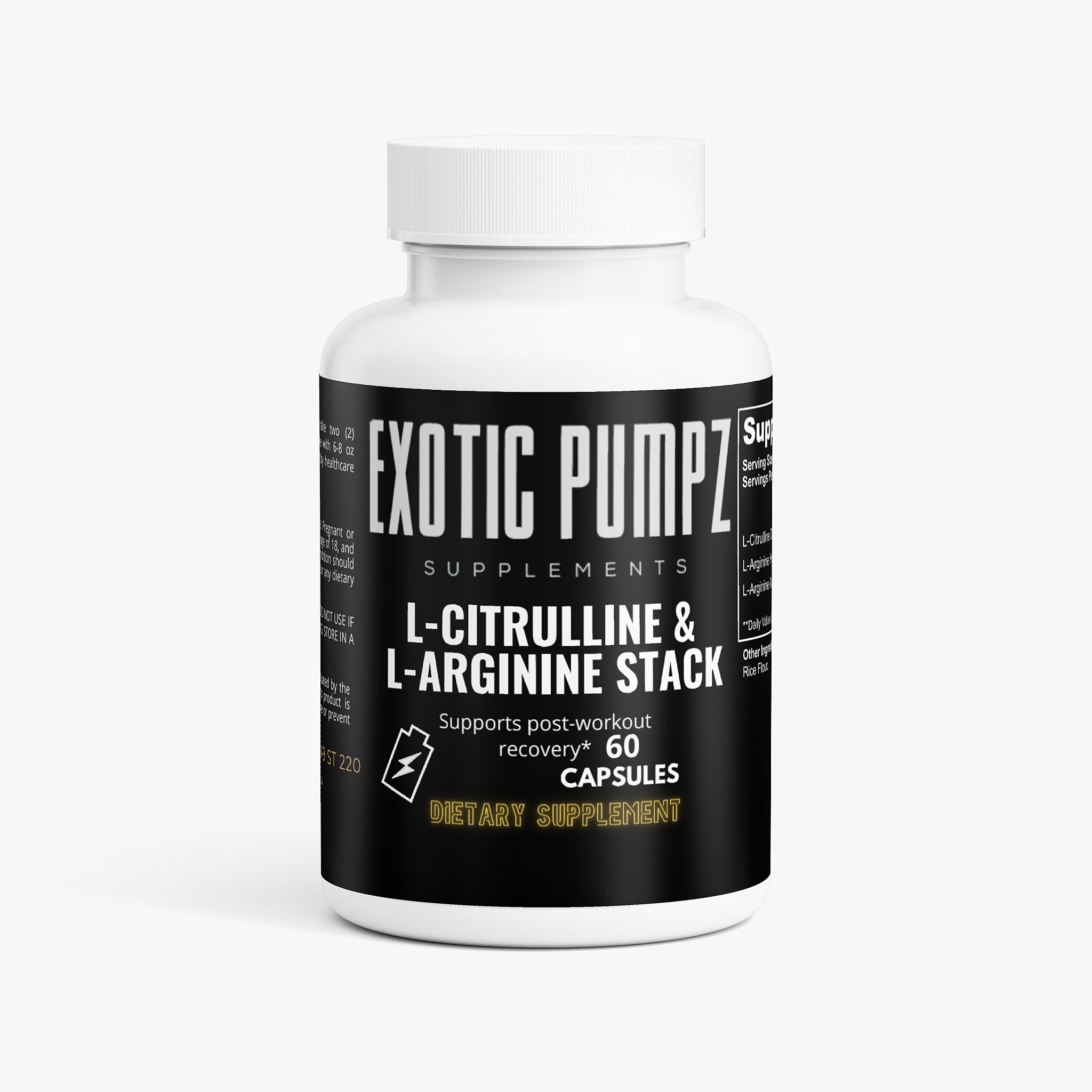 L-Citrulline & L-Arginine Stack
